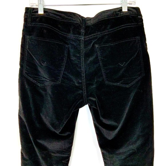Hudson Nico Velvet Super Skinny Black Gray Ombre Jean Size 30 - Picture 16 of 16